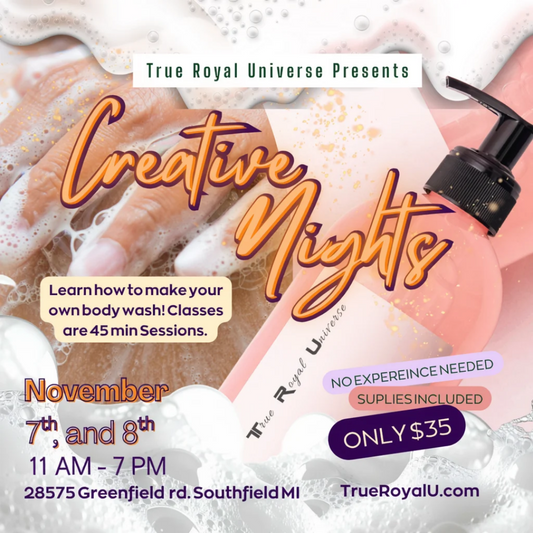 Truly Creative Nights Body Wash Making